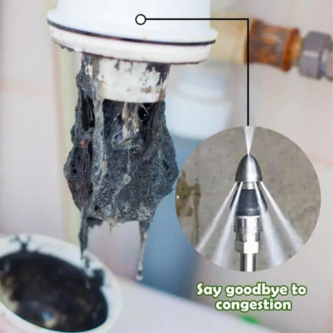 Image of Sewer Cleaning Tool High-pressure Nozzle