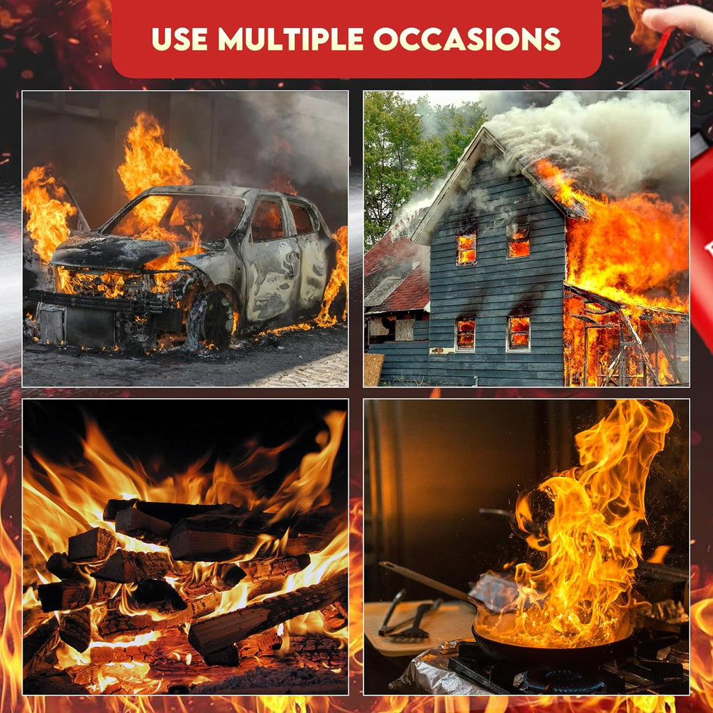 Fire Extinguisher for Home - 5-in-1 Multipurpose Extinguishing Aerosol Spray