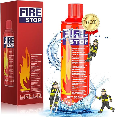 Image of Fire Extinguisher for Home - 5-in-1 Multipurpose Extinguishing Aerosol Spray