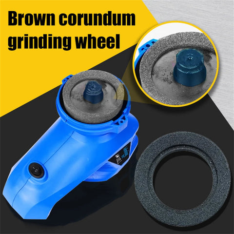 Image of Power Drill Bit Sharpener for Twist Bits 3 to 12mm 19 Grinding Holes