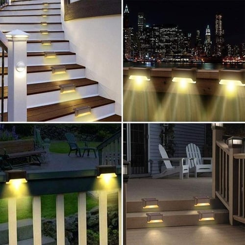 LED Solar Lamp Path Staircase Outdoor Waterproof Wall Lightš„BUY MORE SAVE MORE