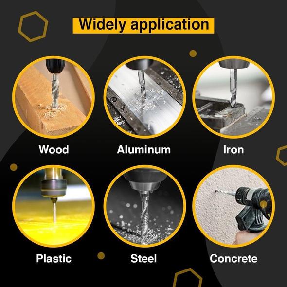 COBALT DRILL BIT SET (6PCS)