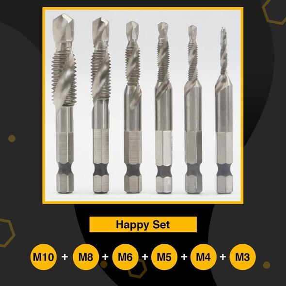 COBALT DRILL BIT SET (6PCS)