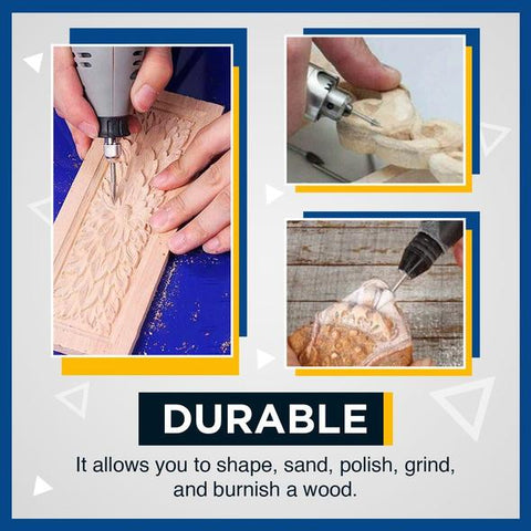 Image of Wood Carving & Engraving Drill Bit Set