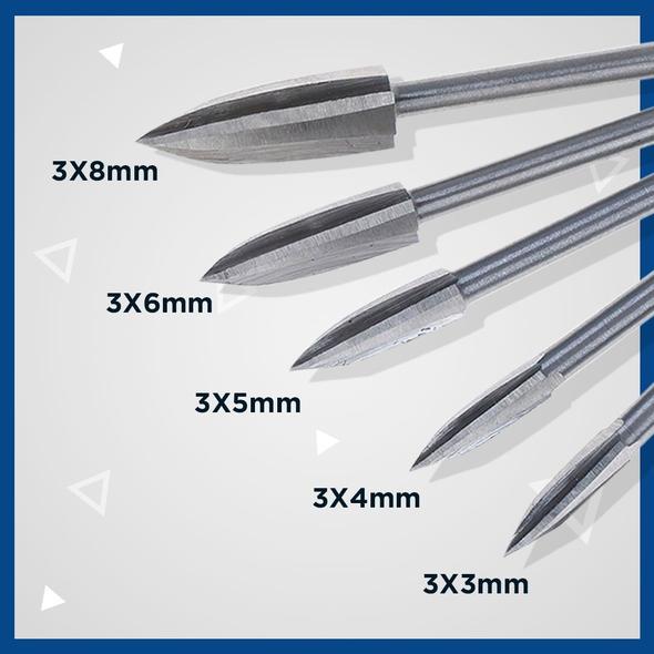 Wood Carving & Engraving Drill Bit Set