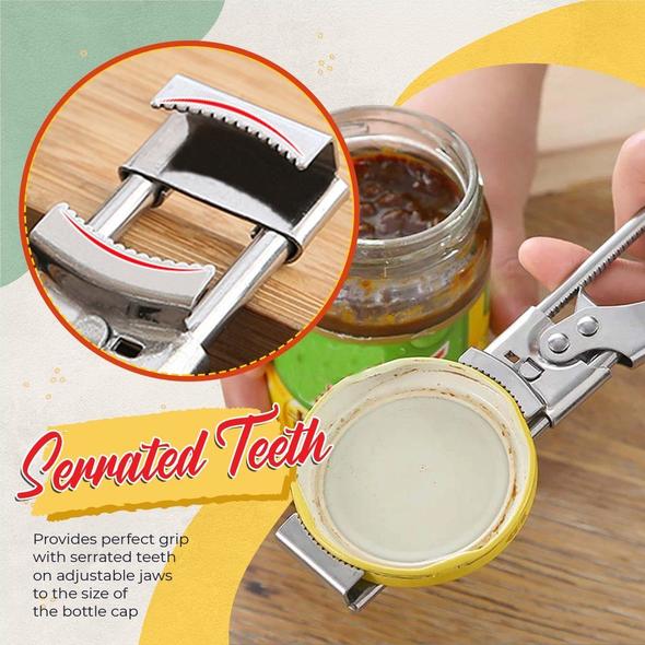 Master Opener Adjustable Jar & Bottle Opener