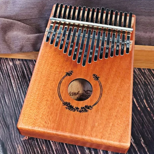Beautiful Premium 17 Key Mahogany Kalimba