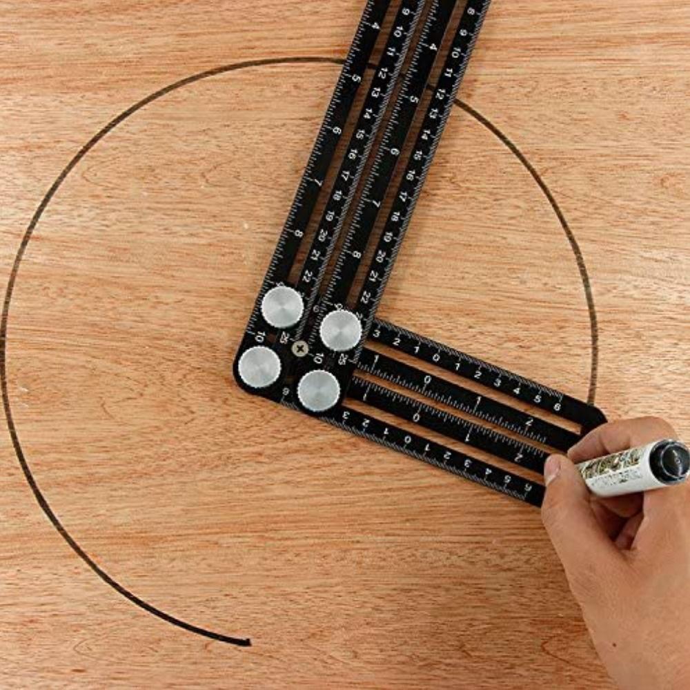 Aluminum Alloy Six-Fold Universal opening locator