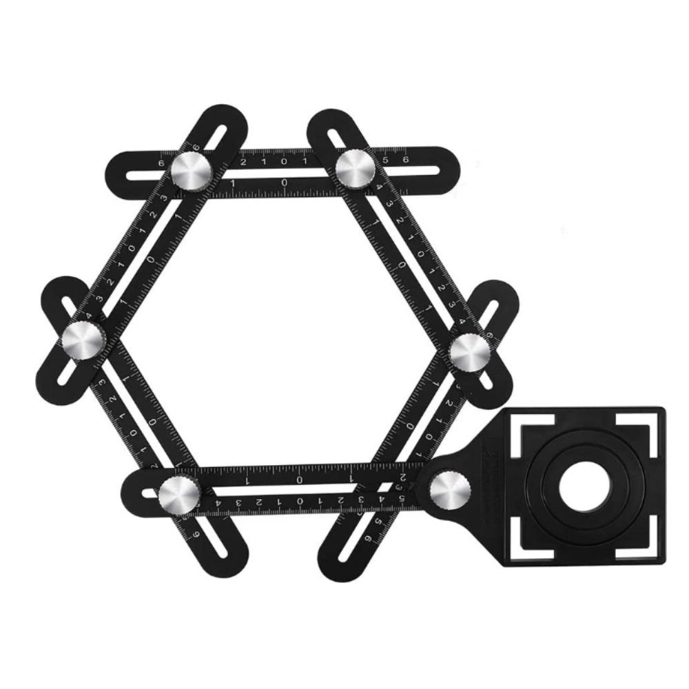 Aluminum Alloy Six-Fold Universal opening locator