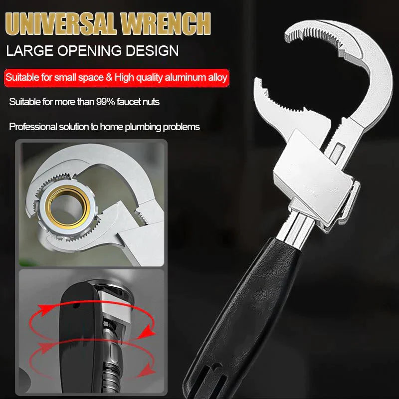 🔥Hot Sale🔥 Universal Adjustable Double-ended Wrench