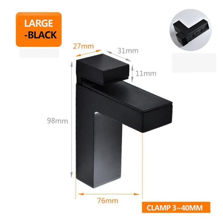 Metal Adjustable Shelf Clamp(2PCS)