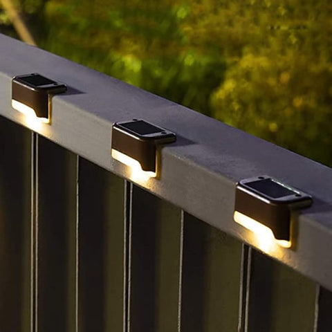 Image of LED Solar Lamp Path Staircase Outdoor Waterproof Wall Lightš„BUY MORE SAVE MORE