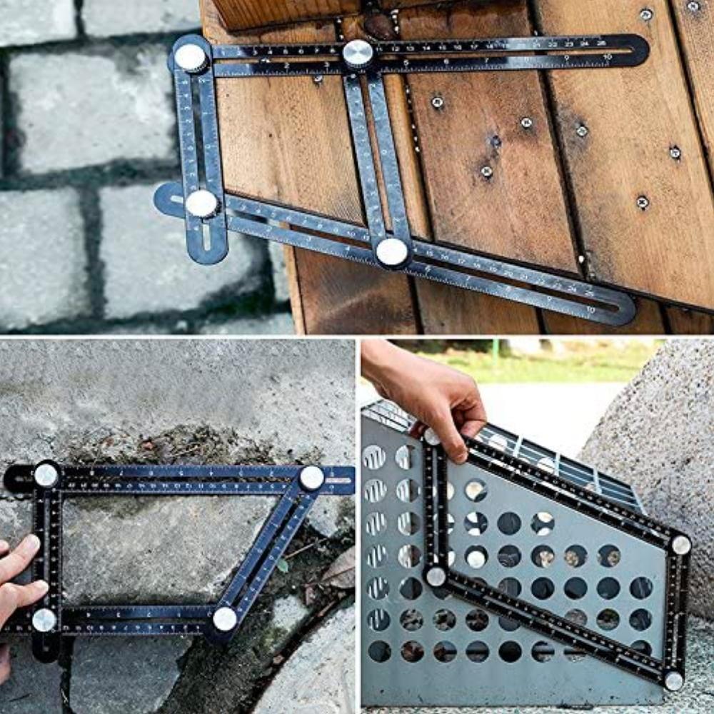 Aluminum Alloy Six-Fold Universal opening locator