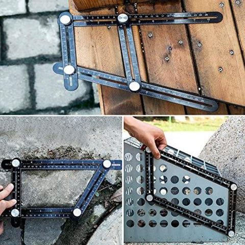 Image of Aluminum Alloy Six-Fold Universal opening locator