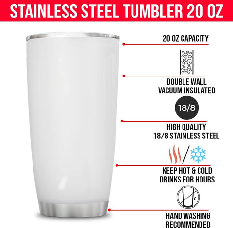 Image of Viking Tumbler Personalized Vikings Celtic Stainless Steel Insulated Tumblers 20oz