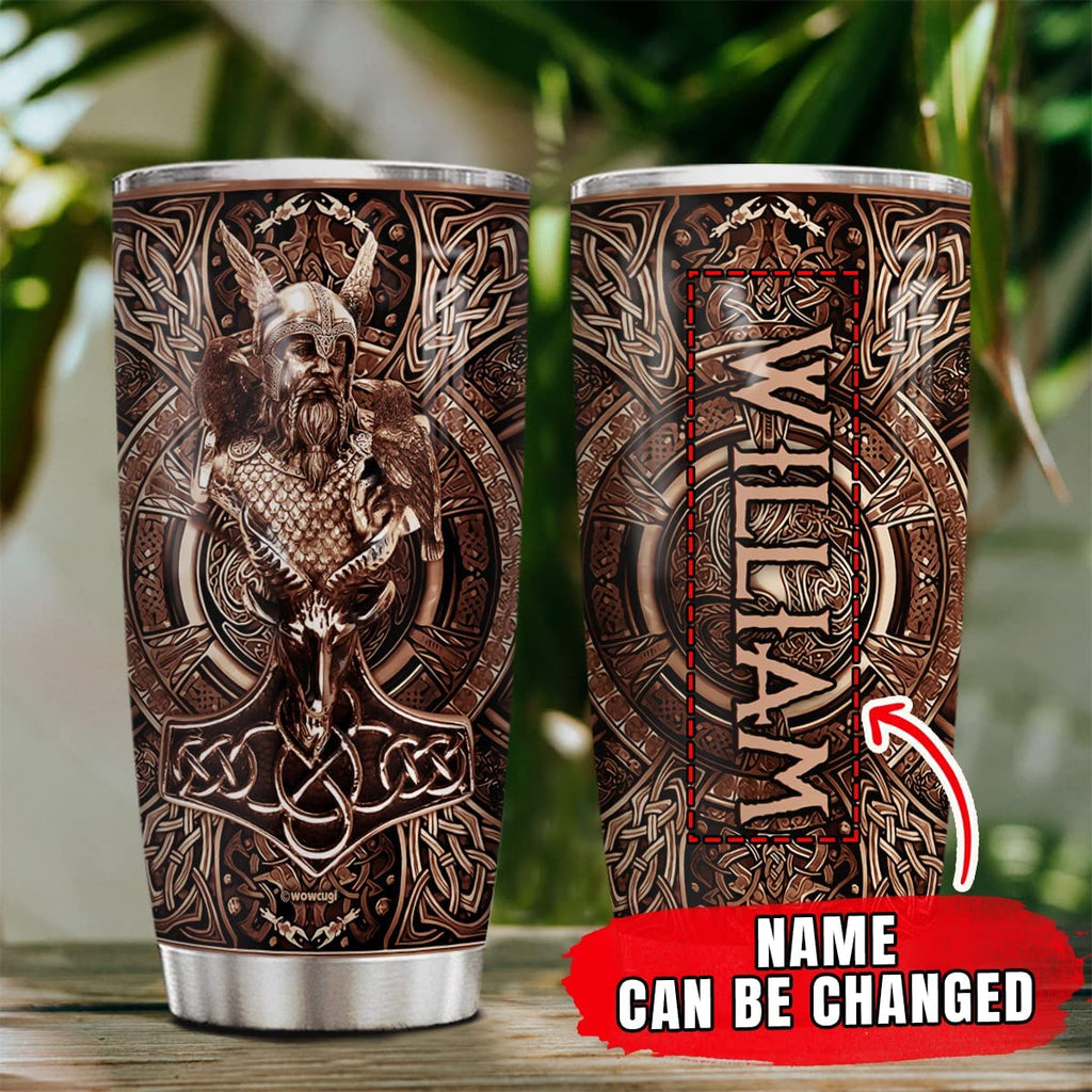 Viking Tumbler Personalized Vikings Celtic Stainless Steel Insulated Tumblers 20oz