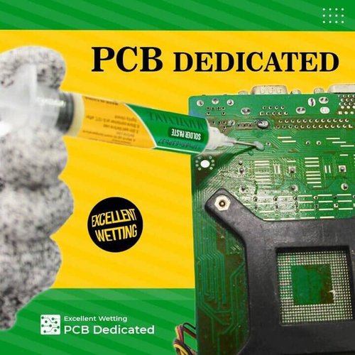 Syringe Tin Solder Paste Leaded Sn63pb37 Melting Point 183 ℃