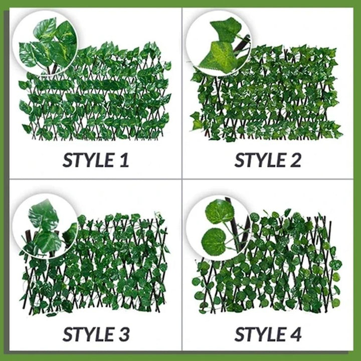 Retractable Privacy Garden Fence