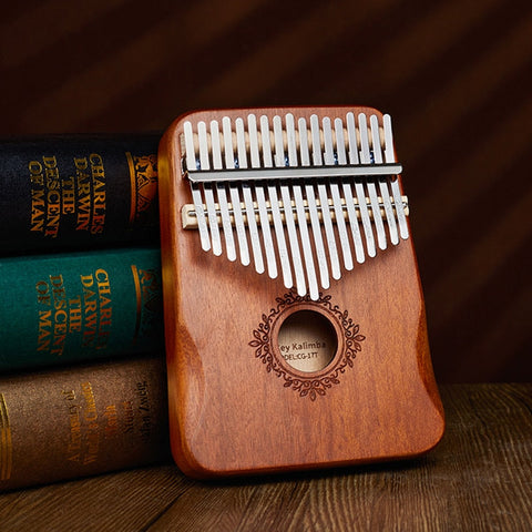 Image of Beautiful Premium 17 Key Mahogany Kalimba