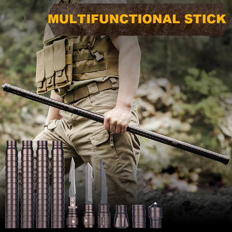 Versatile, Portable, Durable. The WALKING STICK built to outlast you