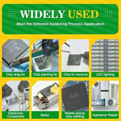 Image of Syringe Tin Solder Paste Leaded Sn63pb37 Melting Point 183 ℃