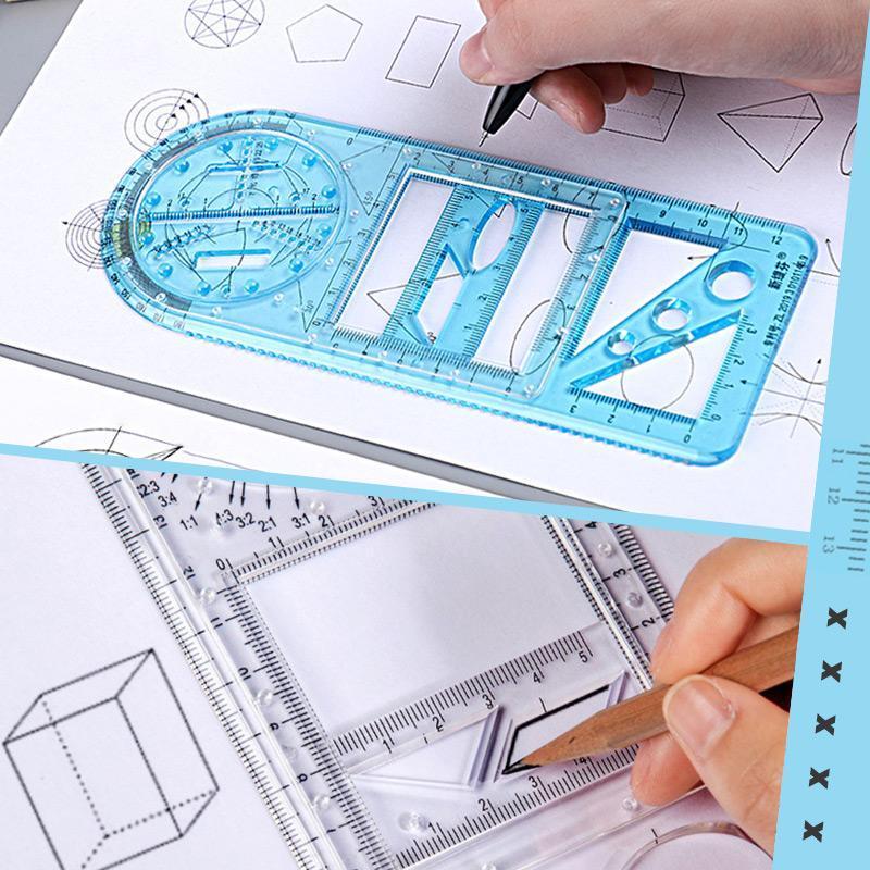 MULTIFUNCTIONAL GEOMETRIC RULERS