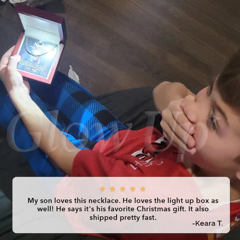 Image of To my Son - Believe in Yourself - Cuban Link Chain Necklace