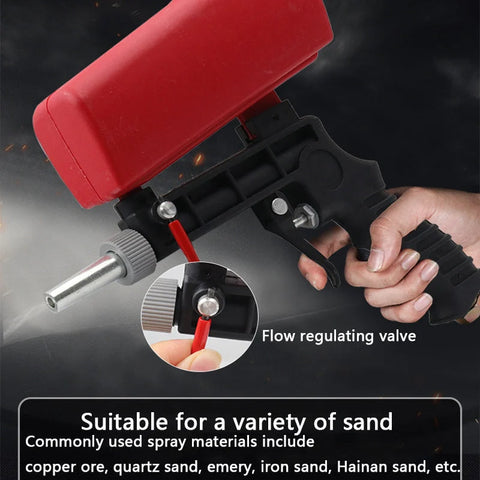 Image of Portable Pneumatic Sandblasting Gun