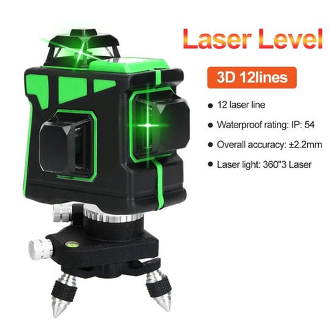 Image of [ST137] Laser Level 12 Lines 3D Self-Leveling
