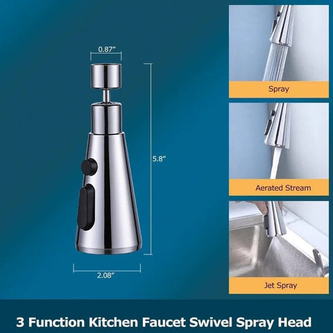 Image of [ST178] 3 Way Kitchen Faucet