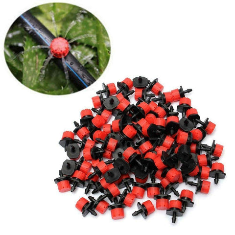 Image of [ST092] 100 Pcs Garden Irrigation Misting Micro Flow Dripper