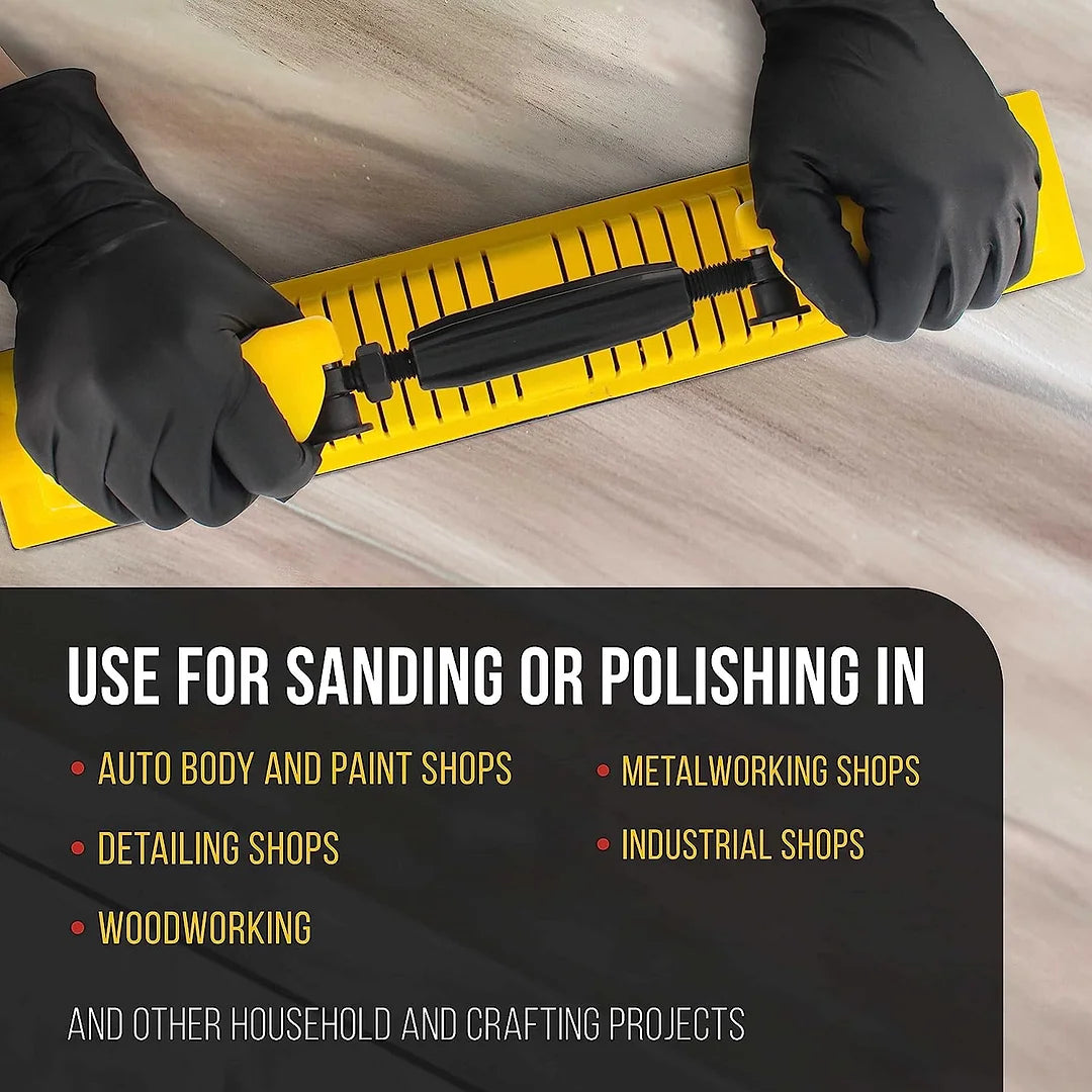 [ST120]  Adjustable Radius Flex Longboard Hand Sanding File Block Hand Grinder