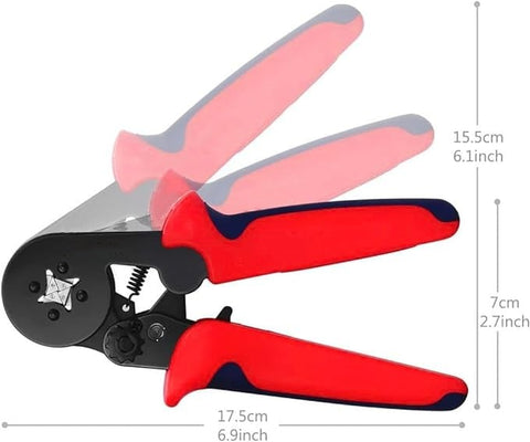 Image of [ST193] Ratchet Tubular Terminal Wire Crimpers Set