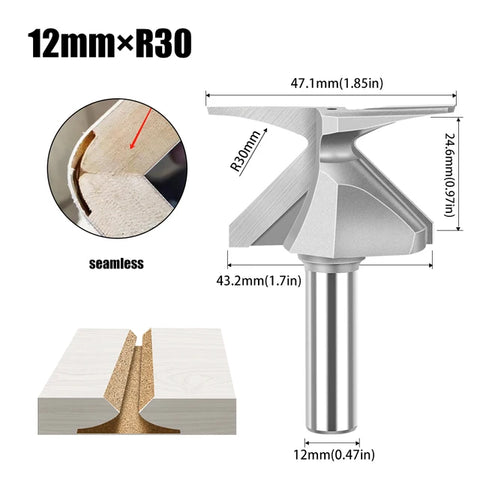 Image of [ST207] INTEGRATED MILLING CUTTER FOR ROUNDED CORNERS