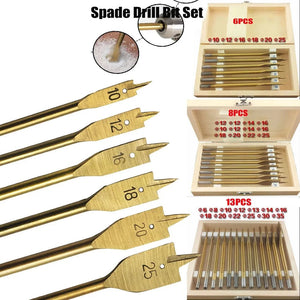 [ST185] 6/8/13 Pieces Flat Drill Bit Set BL-TL309