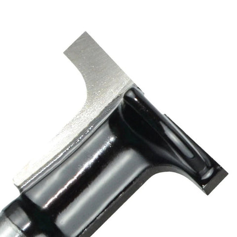 Image of [ST214] 1/4 Shank Wood Veneer Carbon Crystal Plate