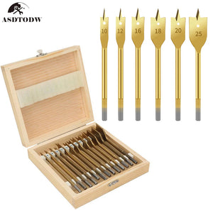 [ST185] 6/8/13 Pieces Flat Drill Bit Set BL-TL309