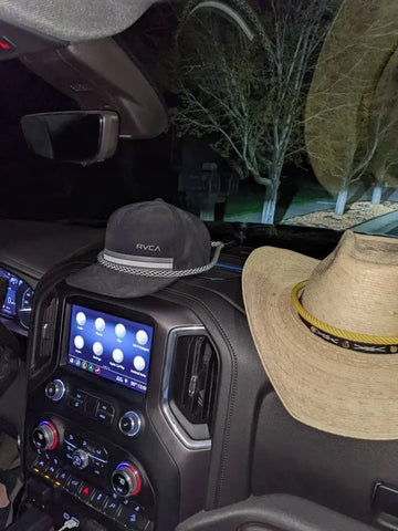 Image of [ST088] Hat Mounts. Cowboy Hat Mounts for your Vehicle