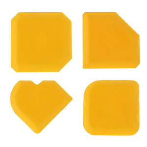 [ST181] 4pcs Cement Silicone Glass Scraper