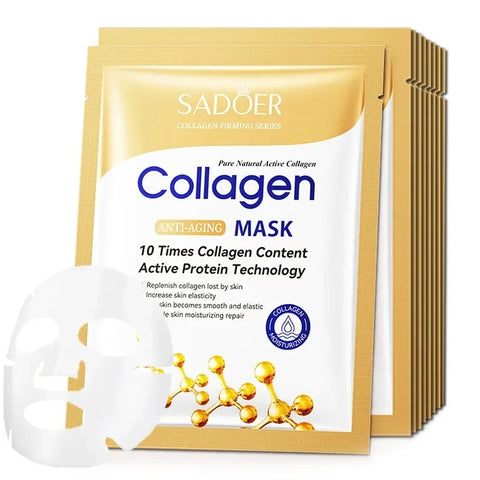 Image of [ST203] 10pcs Collagen Face Sheet Mask