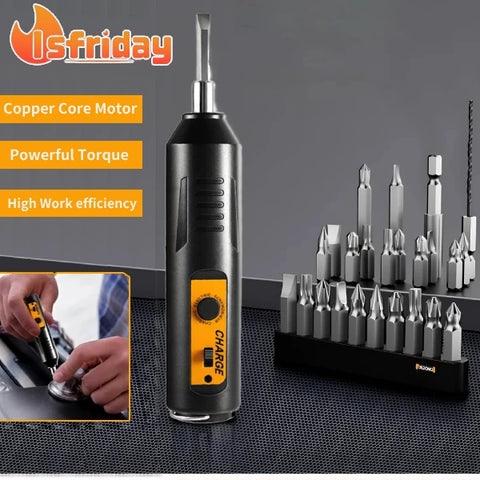 Image of [ST173]  🔥Portable Home Use Electric Screwdriver Set