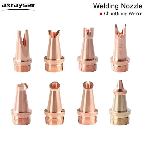 Image of [ST208] M16 Laser Welding Head Nozzle Set Copper for Welding Fixed Scale Tube Torch