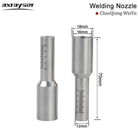 Image of [ST208] M16 Laser Welding Head Nozzle Set Copper for Welding Fixed Scale Tube Torch