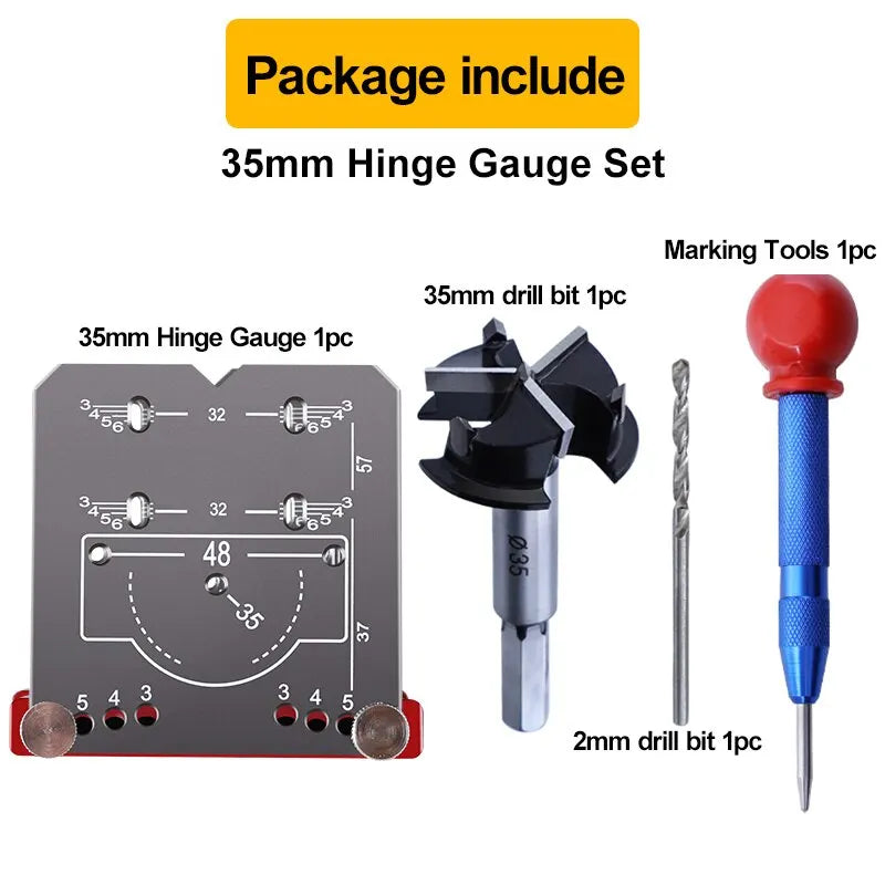 [ST164] Concealed Hinge Jig Kit Aluminium