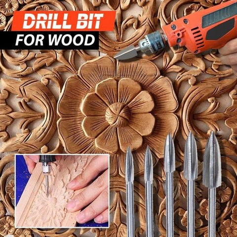 Image of Wood Carving & Engraving Drill Bit Set