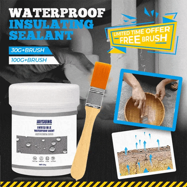 50% OFF TODAY - Waterproof insulation sealant (🔥gift brush🔥)