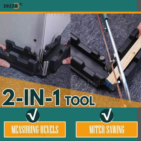 Image of 2-in-1 Mitre Measuring Cutting Tool
