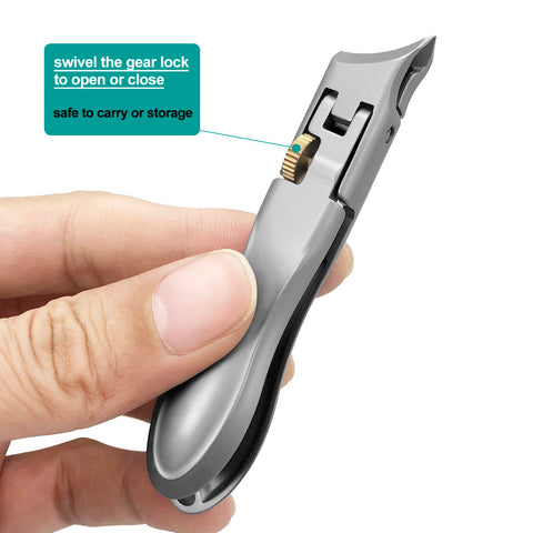 Image of 【ST058】Wide Jaw Opening Nail Clippers Safety Gear