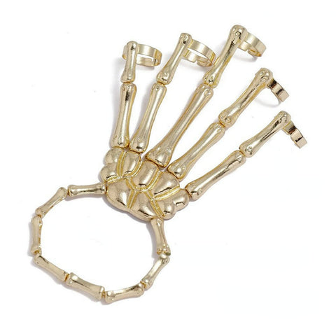 Image of [ST041] Adjustable Punk Skull Bracelet