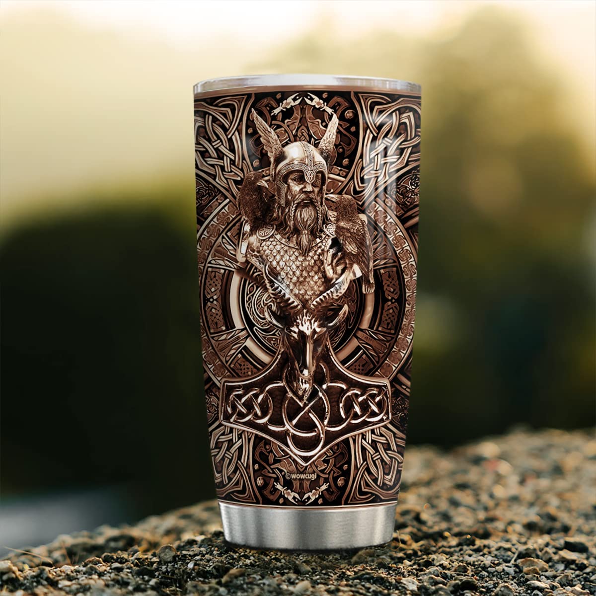 Viking Tumbler Personalized Vikings Celtic Stainless Steel Insulated Tumblers 20oz